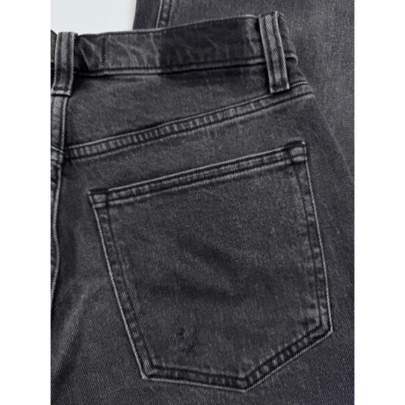 Abercrombie High Rise 90s Relaxed Jeans – Size 28‎ Short, Washed Black, NEW - Picture 7 of 10